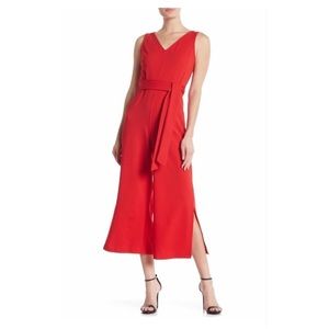 NWT red jumpsuit